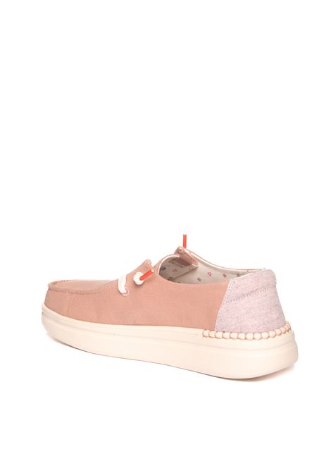 Rose wendy rice sneaker HEY DUDE | 40074WENDY-6VM